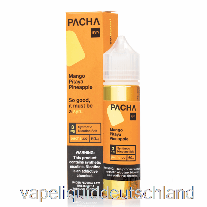 Mango-Pitaya-Ananas – Pachamama – 60 Ml, 3 Mg Vape-Flüssigkeit